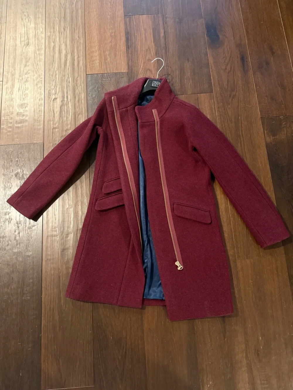J. Crew Nello Gori Cocoon Coat in Italian Stadium Cloth Wool Blend Jacket - Picture 5 of 8